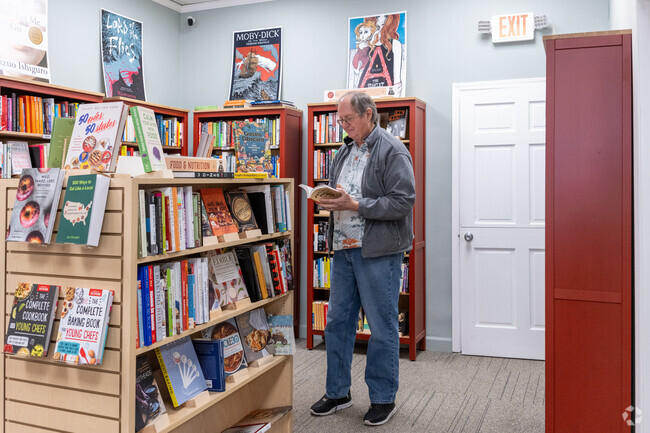 Check out Feret Bookstore in Winston-Salem for the latest books.