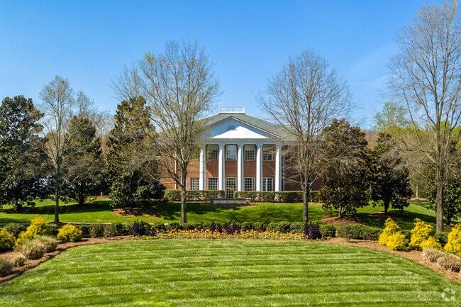 Fort Mill Public Library Sits at the Main Entrance in Fort Mills Baxter Village