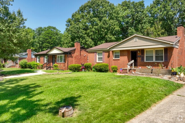 Brick ranch style homes are the most common type of home around Westerly Hills.