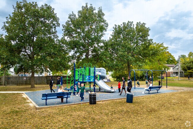 Hilltonia Park in South Central Hilltop features a playground for children.