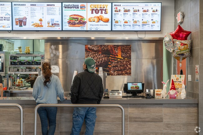 North Camden features fast casual dining options such as Burger King.