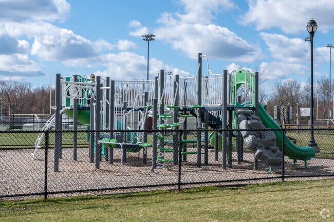 Elm Street playground is a great place for Florham park Residents to bring their kids.