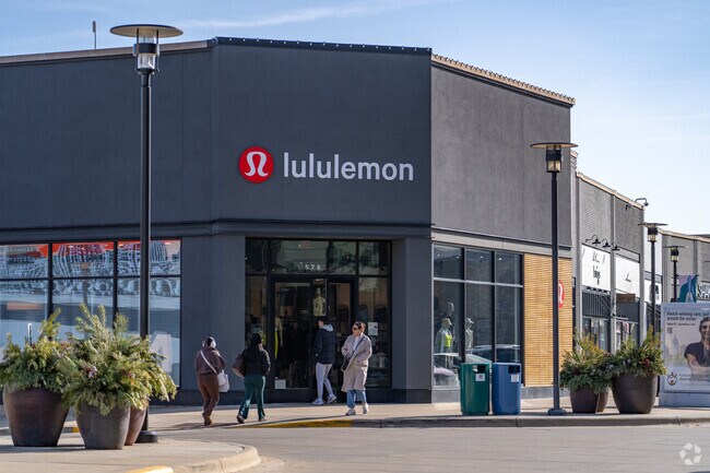 All the big brand retail shops are just across the street from Sunset Village in Middleton, WI.