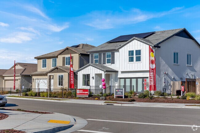Brand new builds can be found west of highway 5 in the City of Lathrop.