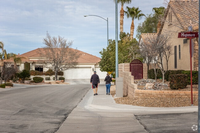 Many residents stroll the peaceful 55+ communities in Anthem.