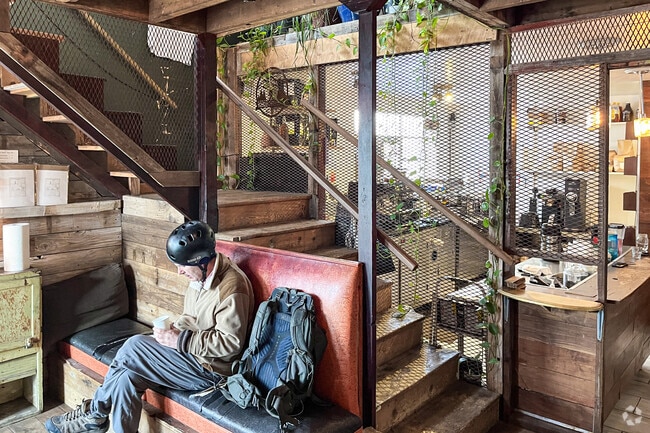 Rugged Grounds Coffee is located in the Downtown Provo neighborhood.