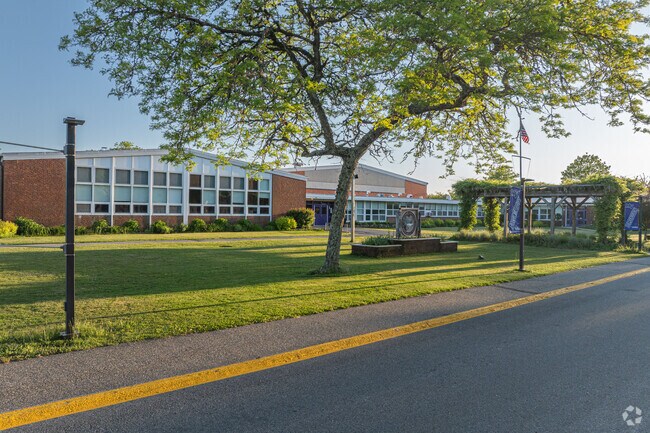 Martha's Vineyard Regional High School got a B+ for academics by Niche.