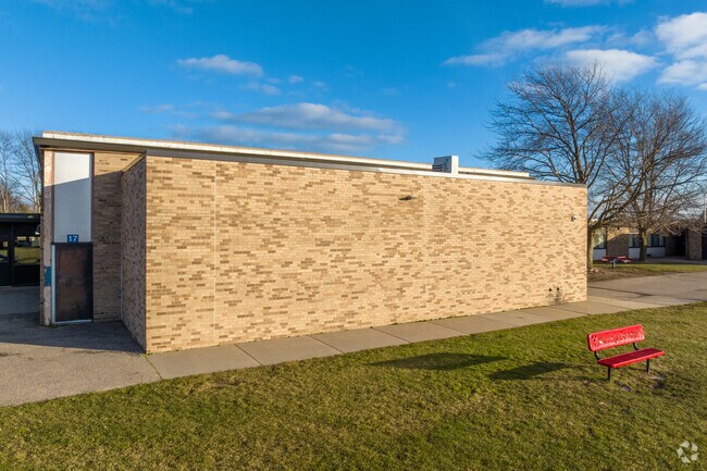 Salk Elementary School recess area.