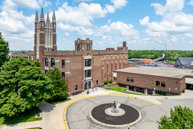 Students at Jackson High explore courses in robotics, art, and fiction writing.