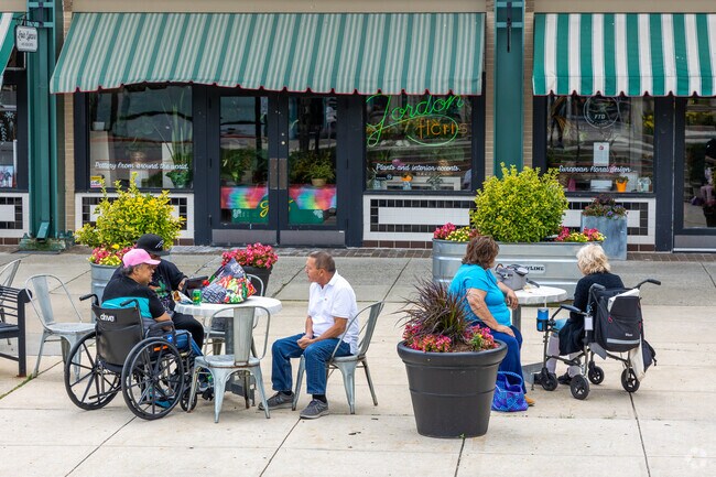 Belveder Square servers as a community meeting ground for Bellona-Gittings neighbors.