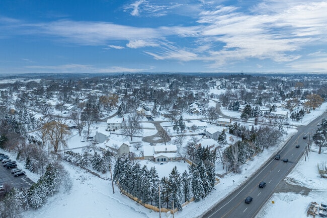 Many Brookfield Township homes have yards with plenty of space.