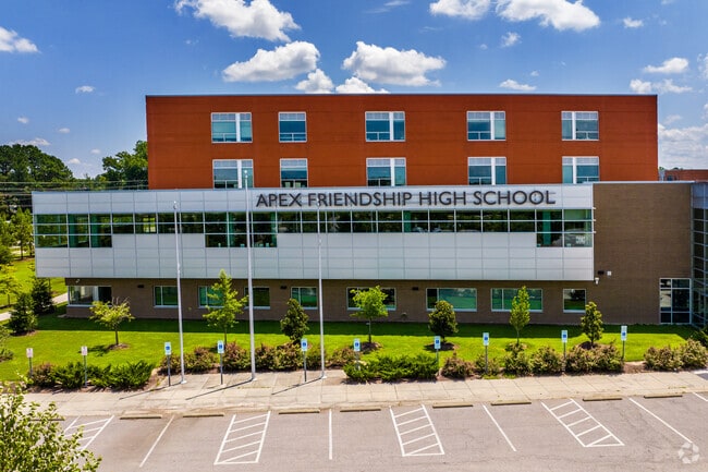 Apex Friendship High School serves students the Apex and surrounding areas.