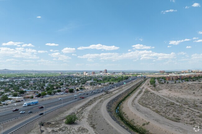 Interstate 25 highway near San Jose.