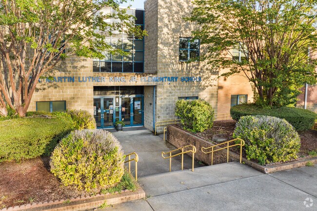 The M.L. King Magnet Elementary School serves its local community and its students.