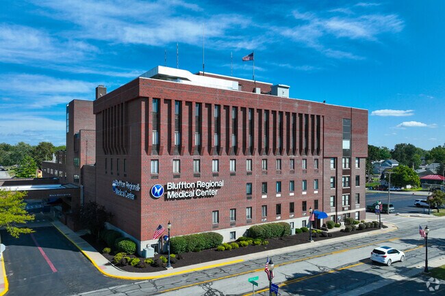 Bluffton Regional Medical Center is near Ossian for medical needs.