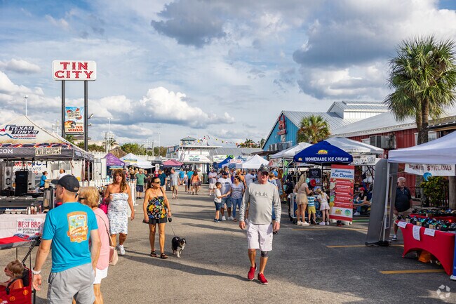 Imperial Golf Estates residents enjoy annual events downtown, like the The Tin City Stone Crab Festival.