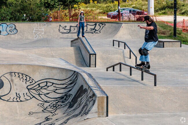 The Best Life Ever Skatepark invites sports of all kinds to enjoy the park.