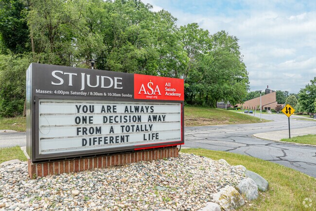 All Saints Academy is located in Grand Rapids, Michigan.