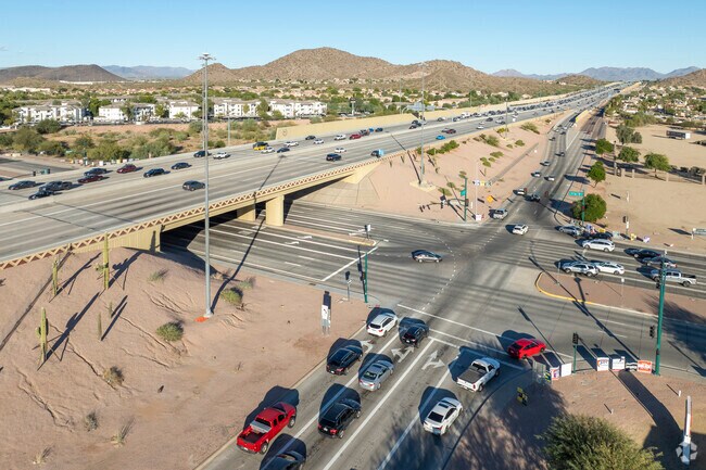 The 101 and I-17 Freeways are easily accessible from the Moon Valley neighborhood.