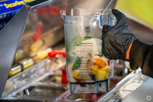 Pressed Juice Bar in Minock Park offers many flavorful varieties of smoothies.