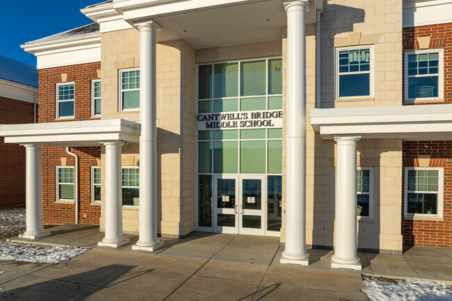 Education flourishes through the doors of Cantwells Bridge Middle School.