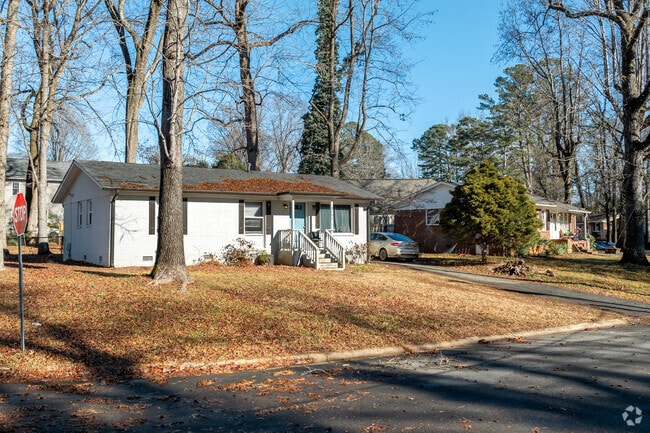 Many of the older homes in Grier Heights are smaller ranch style homes.