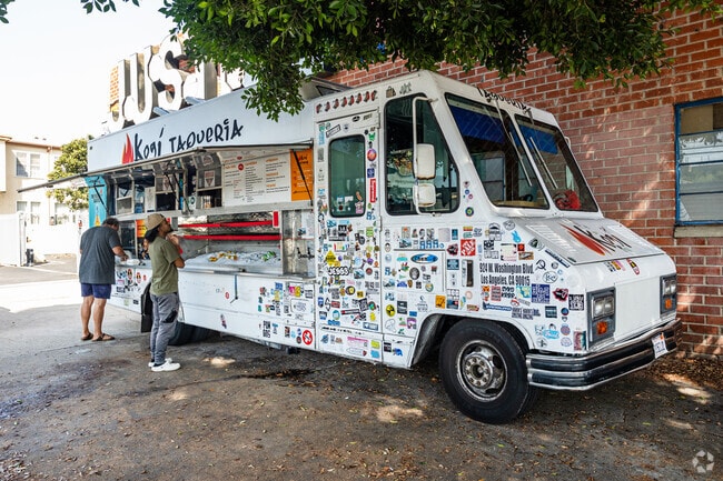 Kogi Taqueria is Roy Choi's food truck that specializes in short rib tacos and more in Palms.