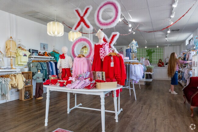The Plaid Giraffe in downtown Albertville is a place where you can find unique children's clothes.