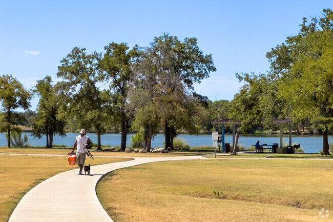 Fishing is a popular activity at Lakewood Park in Caballo Ranch.