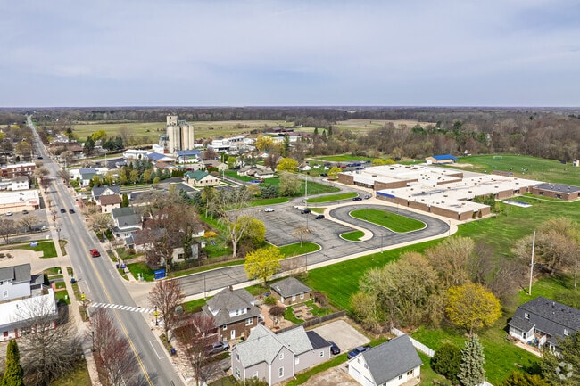 Marshall Greene Middle School is located on Main Street in south Birch Run.