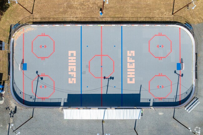 Marlton features tons of public recreation options like the Marlton Hockey Complex.