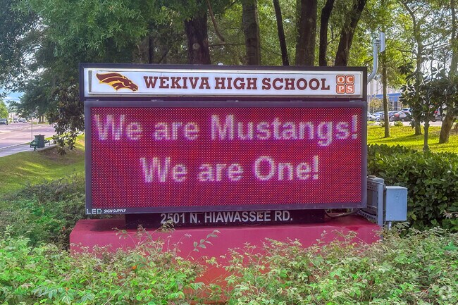 Wekiva High School is located at 2501 Hiawassee Road and serves the Clarcona area.