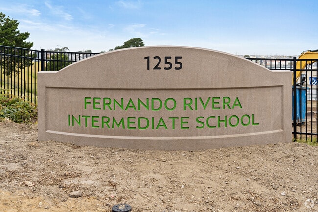 Fernando Rivera Intermediate School in Daly City offers a spacious and modern campus.