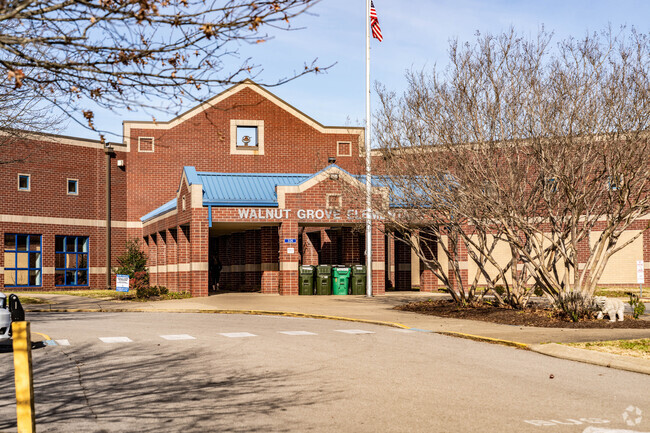 Walnut Grove Elementary School features a loop for convenient drop-off and pick-up times.