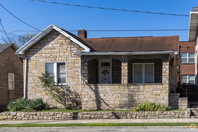 Quaint ranch style homes are throughout the West Side neighborhood.