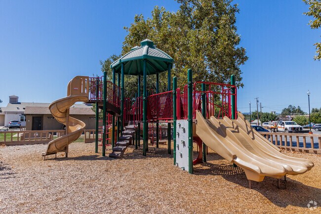 The Kelseyville Community Park has a large playground for kids in 
Kelseyville Riviera.
