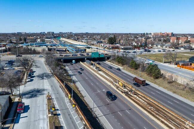 Residents of Norridge can commute through the nearby Interstate 90.