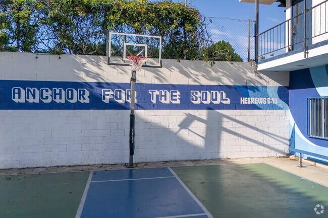 An awesome sport-court can be found on site at St. Michael's Christian Academy.