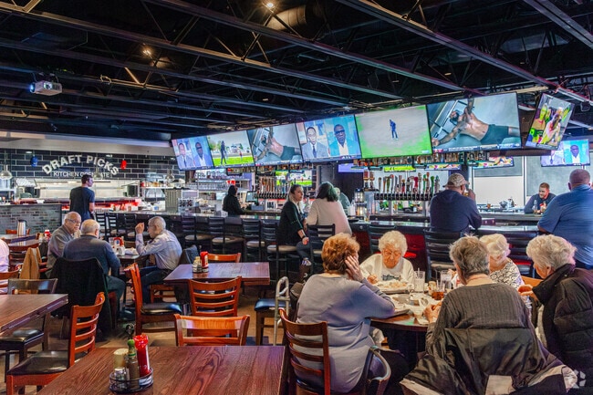 Draft Picks is a popular sports bar and dinner spot for residents in Birch Manor.