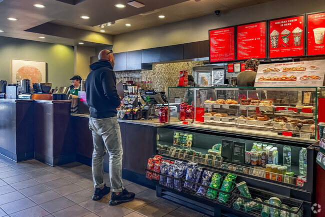 Grab your coffee on the go from the local Starbucks in Collins Estates.
