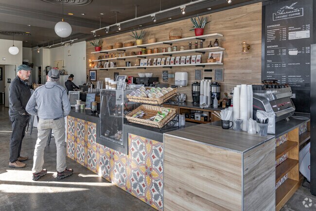 Shearwater Coffee is the bespoke place to pick up a cup in Fairfield Center.