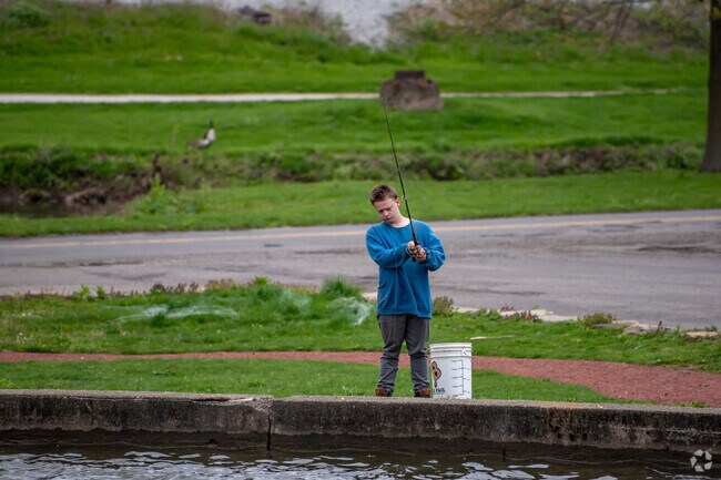 Grab your fishing pole and enjoy an afternoon of fishing at Nimishillen Creek, near OJays Parkway.