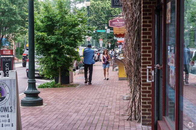 Walking and window shopping are popular pastimes in West Chester.