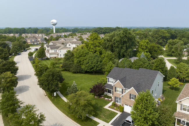 There is plenty of green space between neighbors in the Valley View neighborhood.