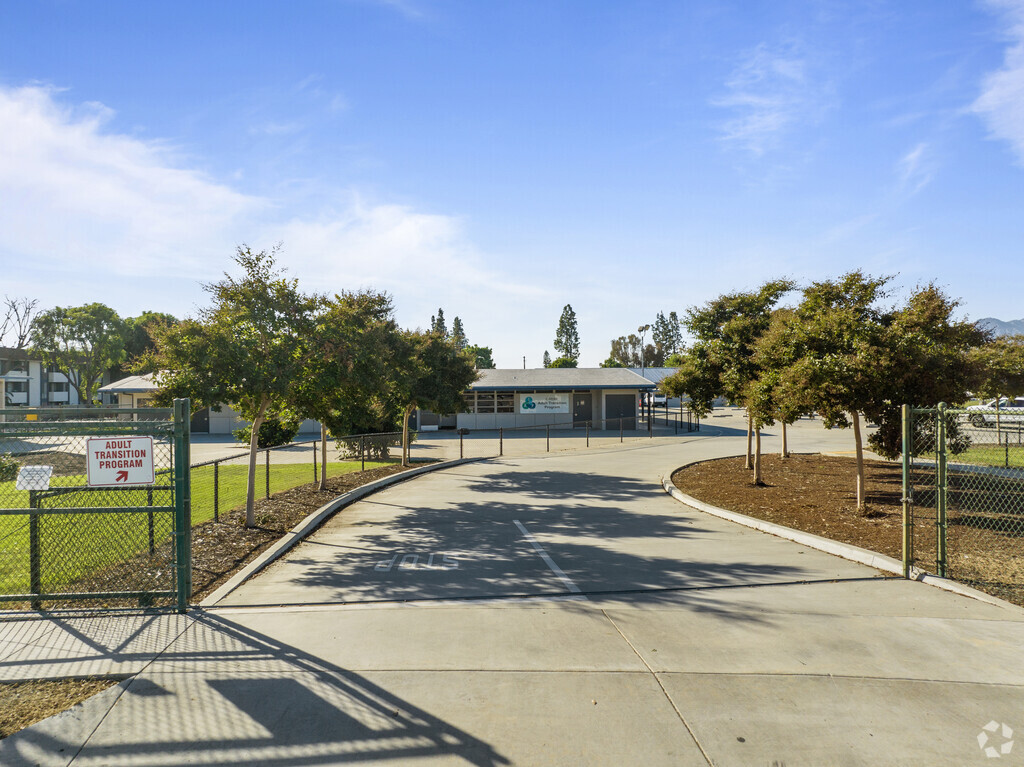 School entrance