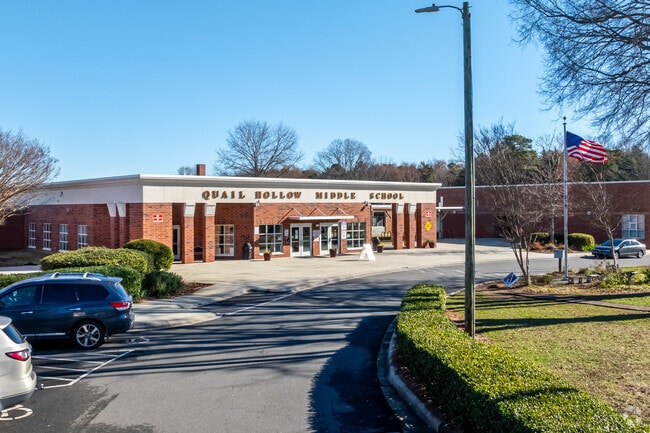 Quail Hollow Middle School sits just on the outskirts of Starmount.