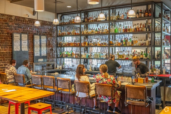 Residents frequent the popular Local Republic bar in downtown Lawrenceville.