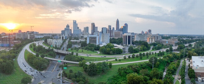 The Westover Hills neighborhood lies just outside of Uptown Charlotte.