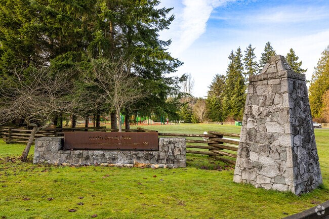 North Creek Park is in the North Creek neighborhood in Bothell, WA.