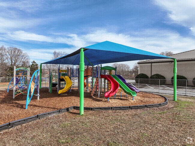 There are lots of places to play for kids at G.W Carver Elementary in Kannapolis.